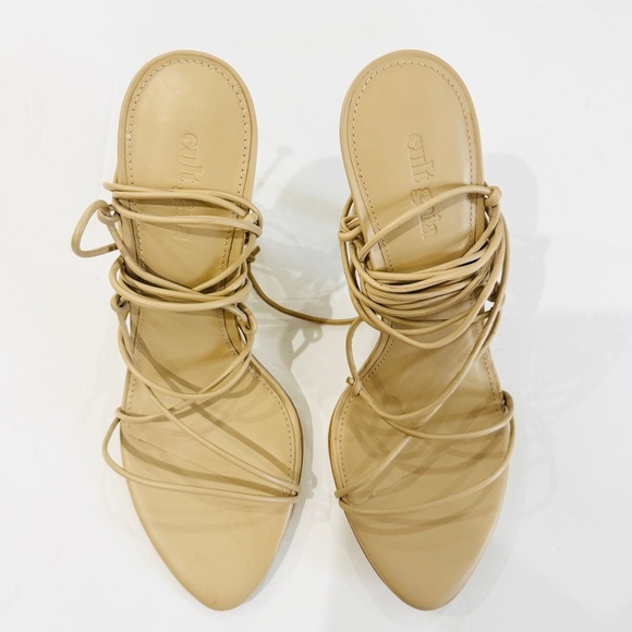 Cult Gaia Soleil 101mm lace-up sandals - Picture 8 of 8